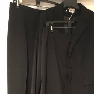 Liz Baker 3 piece pantsuit with skirt.